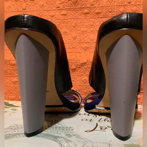 💎BCBGMAXAZRIA by Vero cucio High-heel shoes leather excellent condition.💎#BCG - Picture 10 of 17